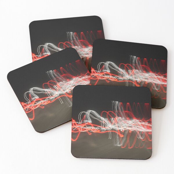 Item preview, Dancing of Night Light Streak - Light Impressionism designed and sold by joejiing.