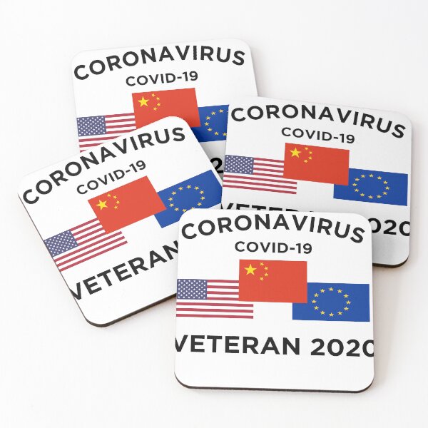 Item preview, VETERAN OF CORONAVIRUS designed and sold by picksa.