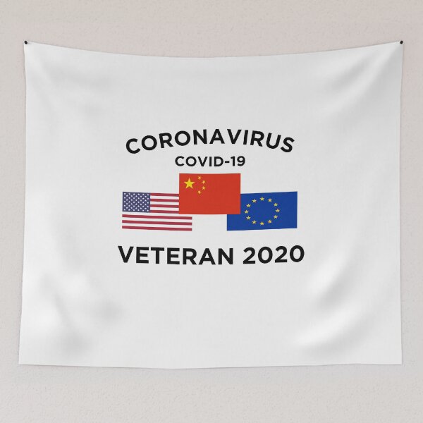 Item preview, VETERAN OF CORONAVIRUS designed and sold by picksa.