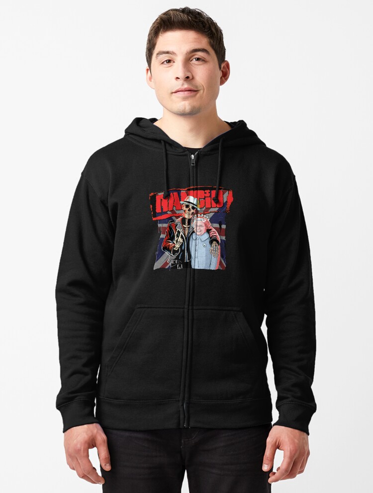 rancid zip up hoodie