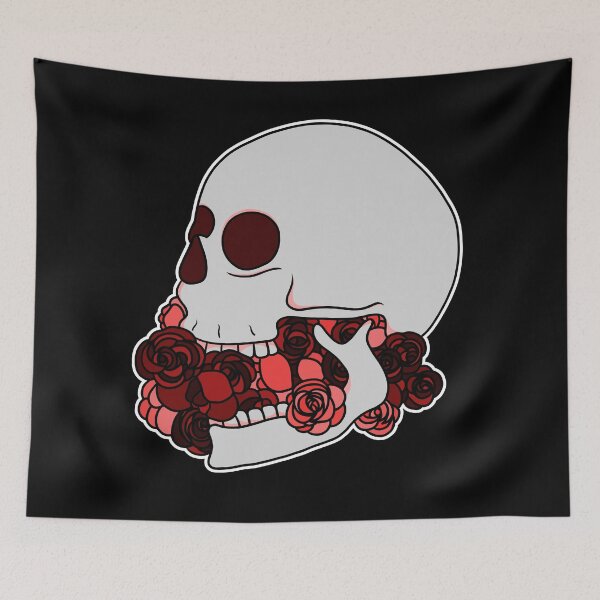 Item preview, Skull and Roses designed and sold by inatorinator.