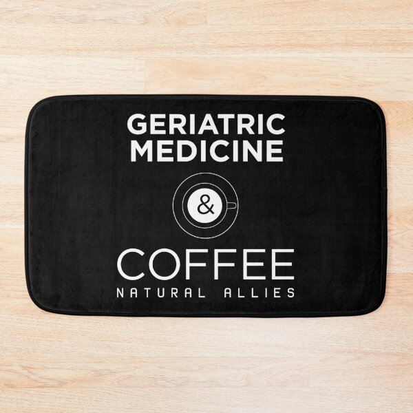 Item preview, Funny Geriatric Medicine and Coffee Natural Allies print designed and sold by jakehughes2015.