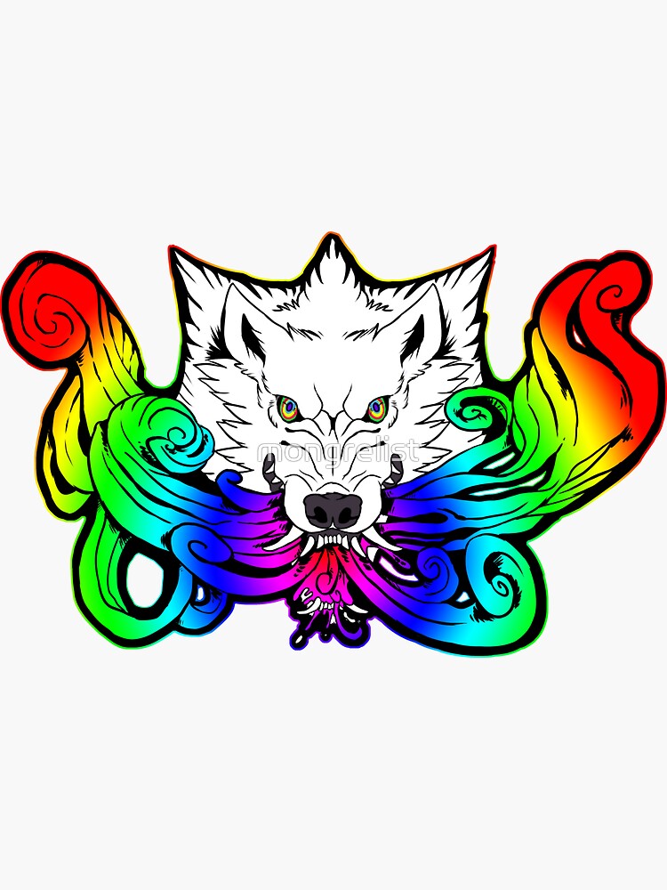 Thumbnail 3 of 3, Sticker, Smoke designed and sold by mongrelist.