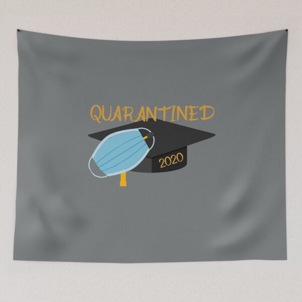 Item preview, Gift Graduated Quarantined 2020,Senior 2020 Gift , Seniors Friends Class of 2020 Quarantined Shirt Graduation Gift designed and sold by majidkacm.