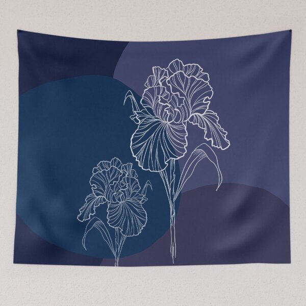 Item preview, Irises detailed designed and sold by SHELBY BURNS.