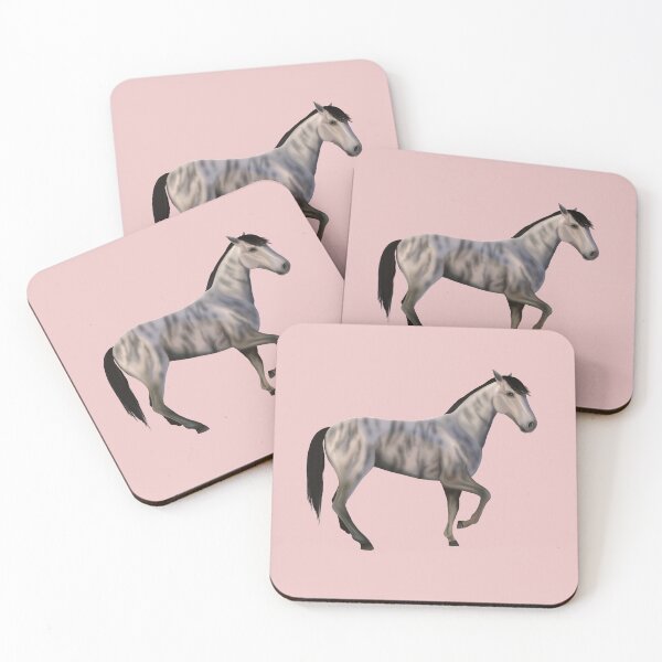 Item preview, Brindle Thoroughbred Horse Sticker designed and sold by artbyolivia-d.