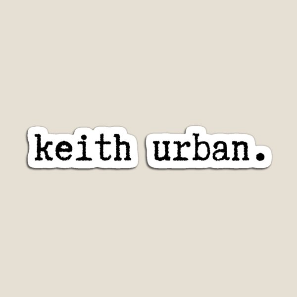Item preview, Keith Urban | Black Typewriter designed and sold by Sarahelena Barrios.