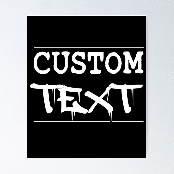 Item preview, Custom Text Funny designed and sold by MS Design.