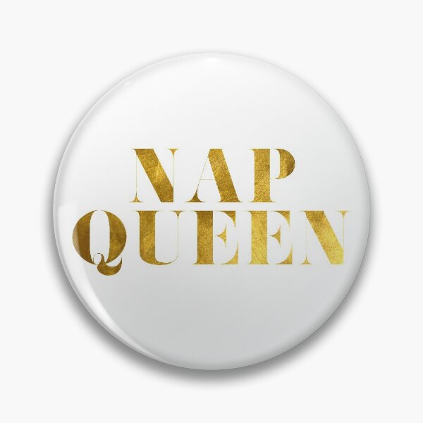 Item preview, Nap Queen Faux Gold Foil designed and sold by mystylerepublic.