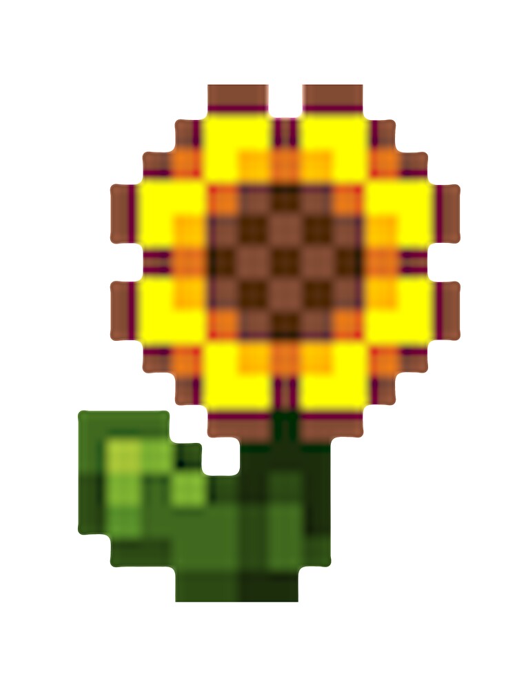 Stardew Valley Pixel Sunflower