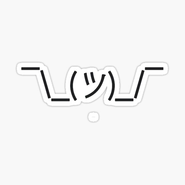 Item preview, Shrug Life, I use this emoji for everything designed and sold by bryanlsx89.