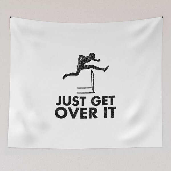 Item preview, Hurdles design - Just Get Over It designed and sold by EstelleStar.