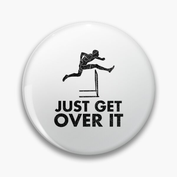 Item preview, Hurdles design - Just Get Over It designed and sold by EstelleStar.