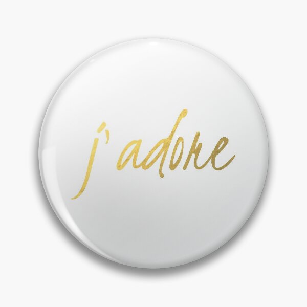 Item preview, j'adore faux gold foil designed and sold by mystylerepublic.