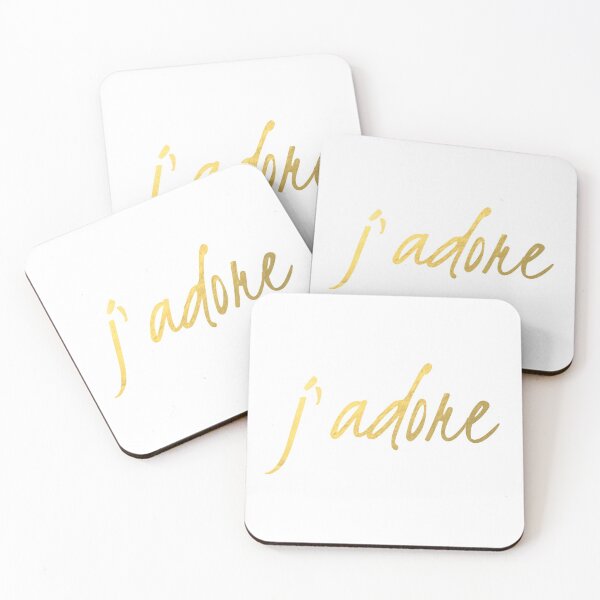 Item preview, j'adore faux gold foil designed and sold by mystylerepublic.