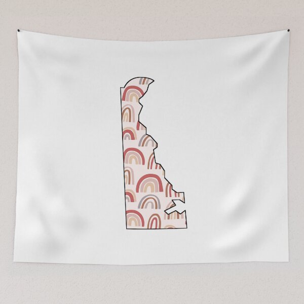 Item preview, Rainbow Delaware Outline designed and sold by annxva.