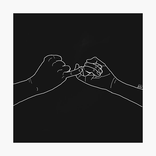 Pinky Promise Photographic Print