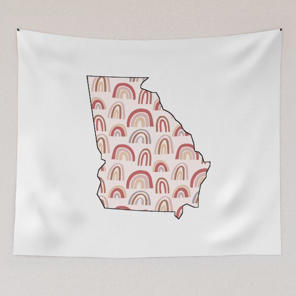 Item preview, Rainbow Georgia Outline designed and sold by annxva.