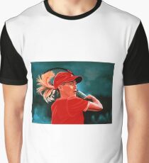 Justine Henin Painting Graphic T-Shirt