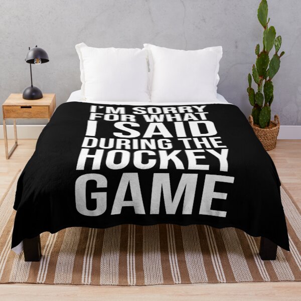 Artikelvorschau, Es tut mir leid für das, was ich während des Hockeyspiels gesagt habe entworfen und verkauft von Merch By ika.