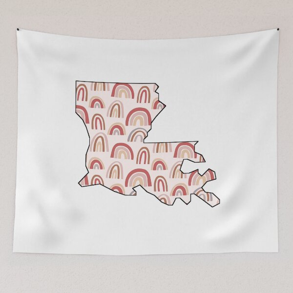 Item preview, Rainbow Louisiana Outline designed and sold by annxva.