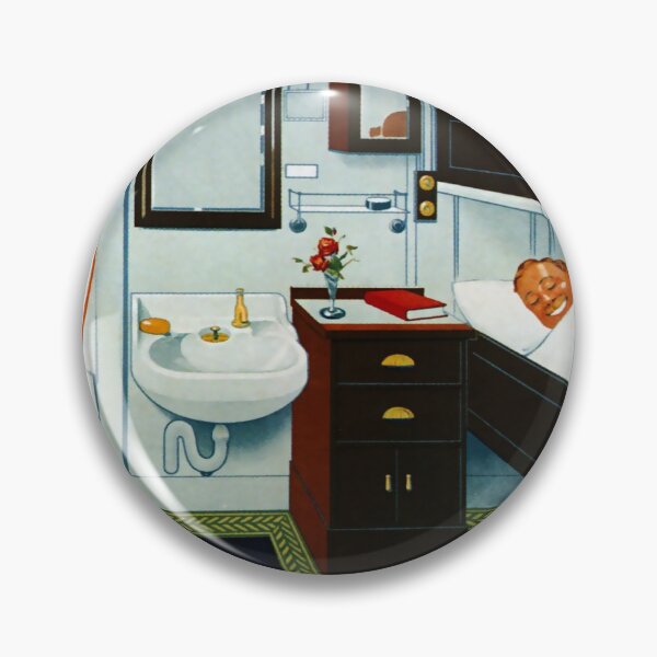 Item preview, Isnt this first class? vintage travel poster designed and sold by stickart-marek.