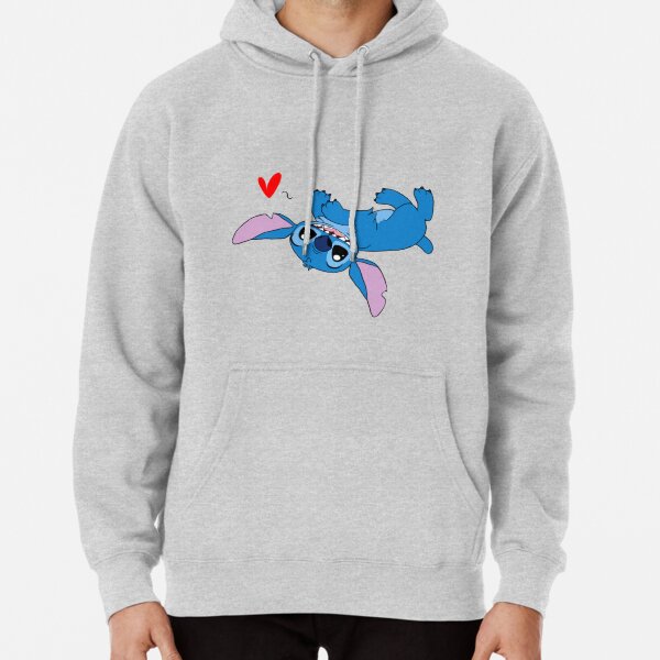 Stitch aime tout Sweat à capuche épais