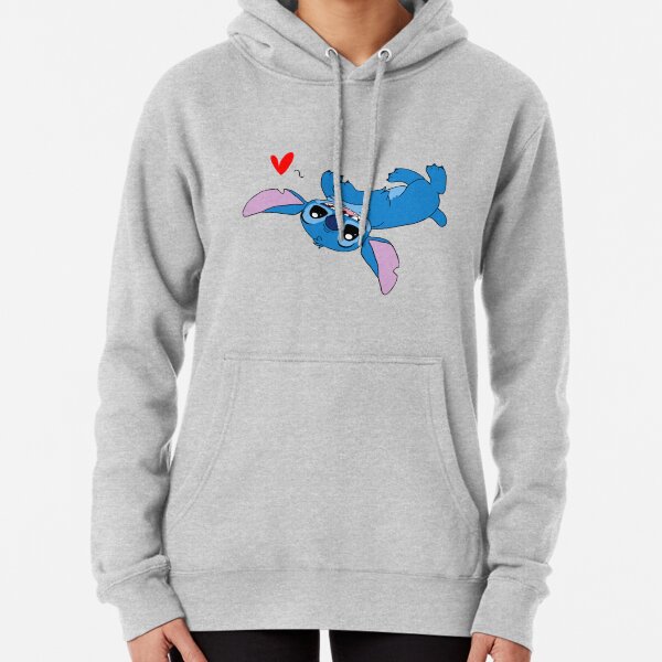 stitch pullover hoodie