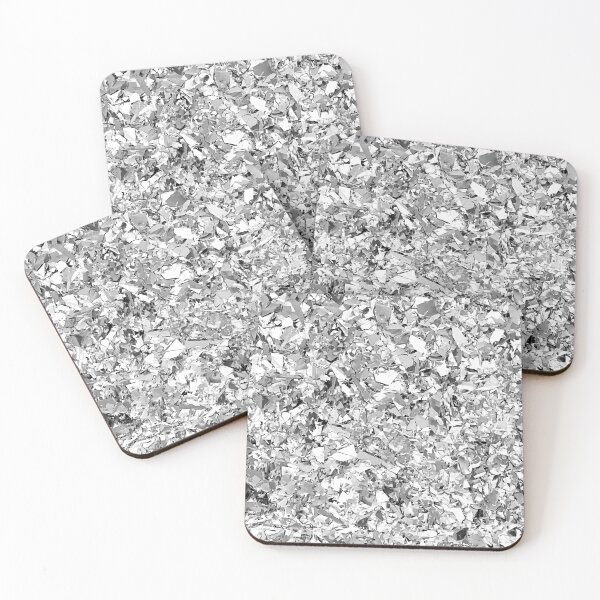 Item preview, Glitter Silver Sparkle, Glitter Edition designed and sold by graphicmeyou.