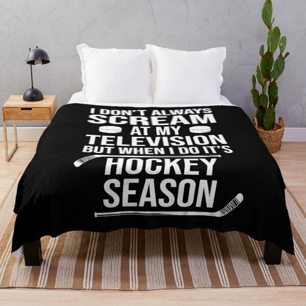 Artikelvorschau, Ich schreie nicht immer auf meinen Fernseher, aber wenn ich es tue, ist Hockey-Saison entworfen und verkauft von Merch By ika.
