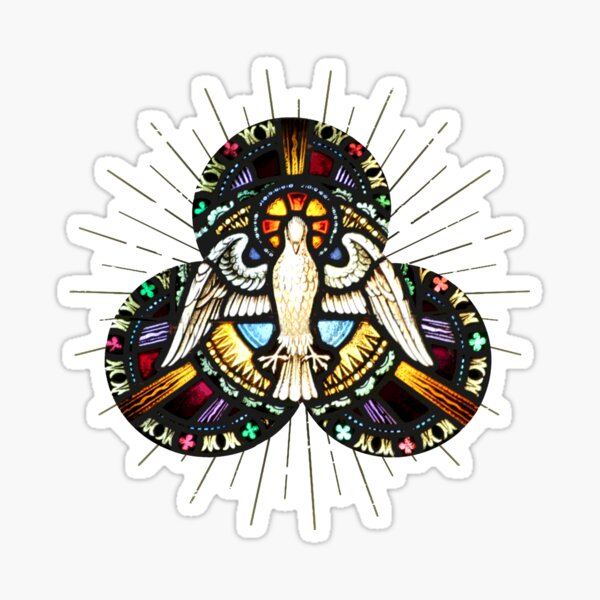 Holy Spirit in Christianity Catholic Church Trinity, Sign ov Dove, Sacred - God Sticker