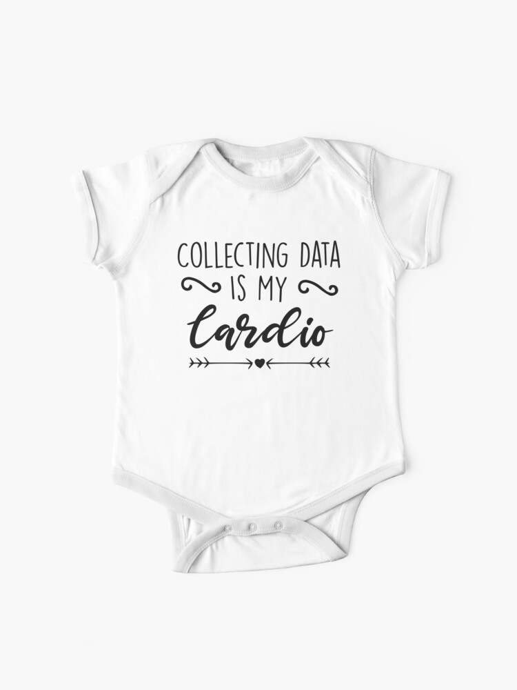 Collecting Data Gifts My Cardio Behavior Analyst Shirt BCBA Gifts Autism  RBT Special Education Teacher T-Shirt ABA Therapist Shirt | Baby One-Piece