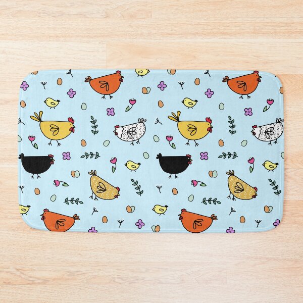 Item preview, Colorful Chicken Pattern designed and sold by Rachael Martin.