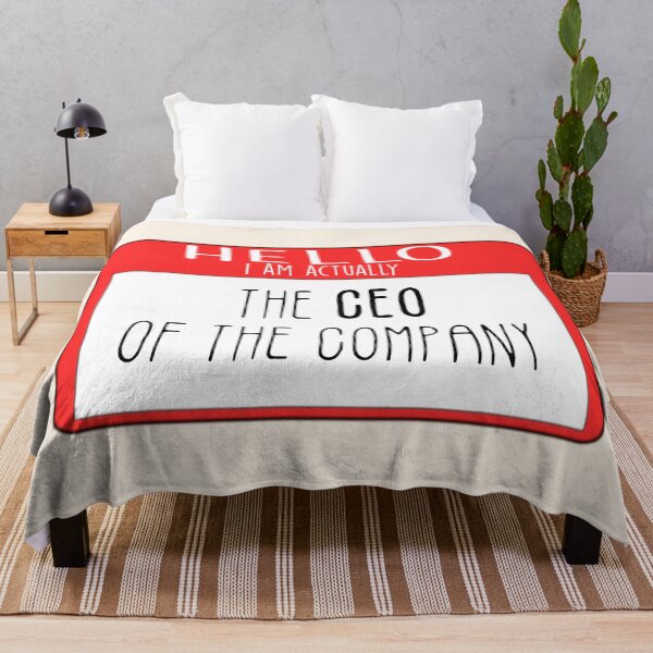 Item preview, I Am Actually the CEO of the Company designed and sold by one-broke-kid.