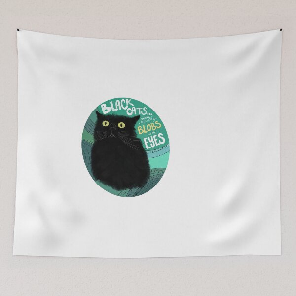 Item preview, Black Cats Are Blobs designed and sold by Aubrie Lamb.