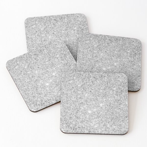 Item preview, Glitter Silver Sparkle designed and sold by graphicmeyou.