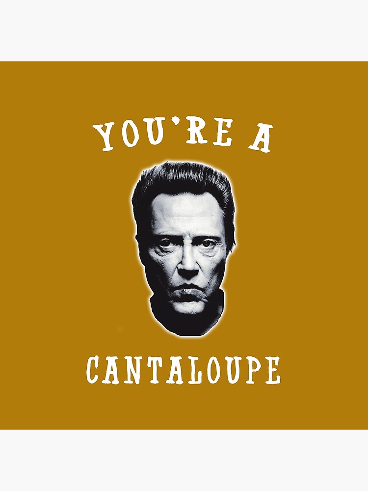 You're A Cantaloupe