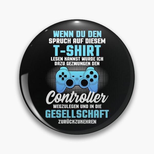 Artikelvorschau, Wenn du den Spruch Gamer Controller Spiel Geschenk entworfen und verkauft von redshirtz.