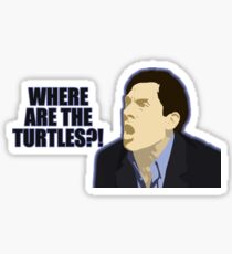 Where are the turtles? Sticker