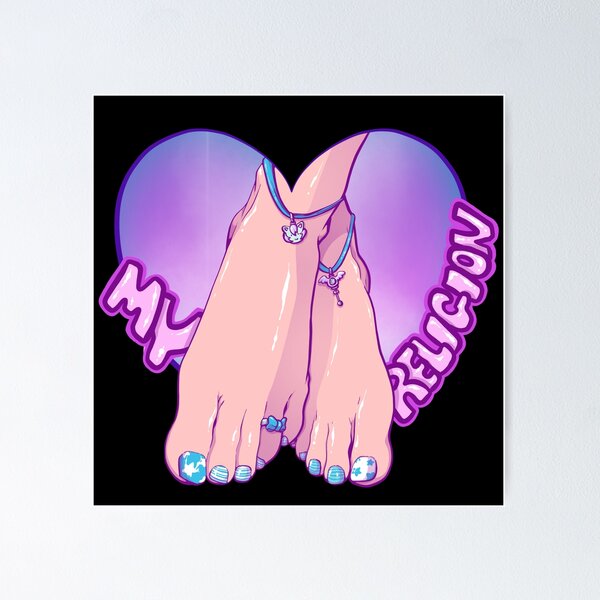 Anime Feet Posters for Sale Redbubble 