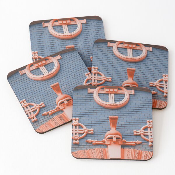 Item preview, Art Nouveau In Orange & Blue designed and sold by wiggyofipswich.