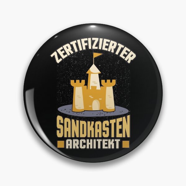 Item preview, Certified sandpit architect gift designed and sold by redshirtz.