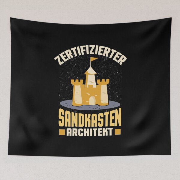 Item preview, Certified sandpit architect gift designed and sold by redshirtz.