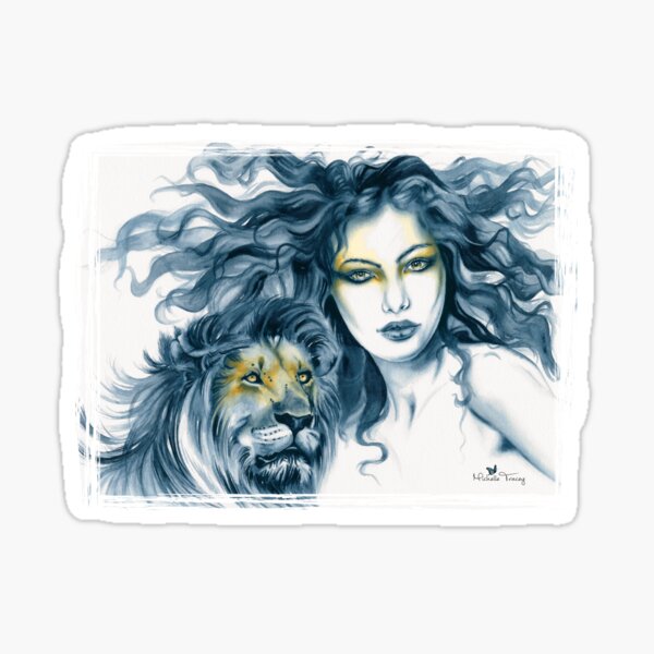 Item preview, Lion Totem designed and sold by Michelle Tracey.