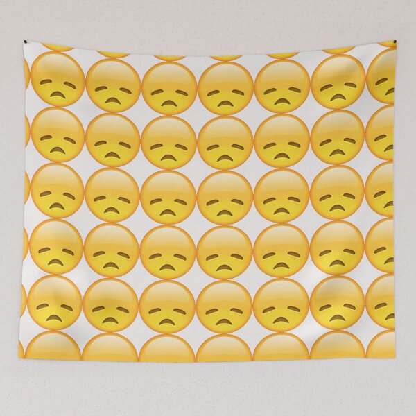 Item preview, disappointed emoji designed and sold by Rain R.