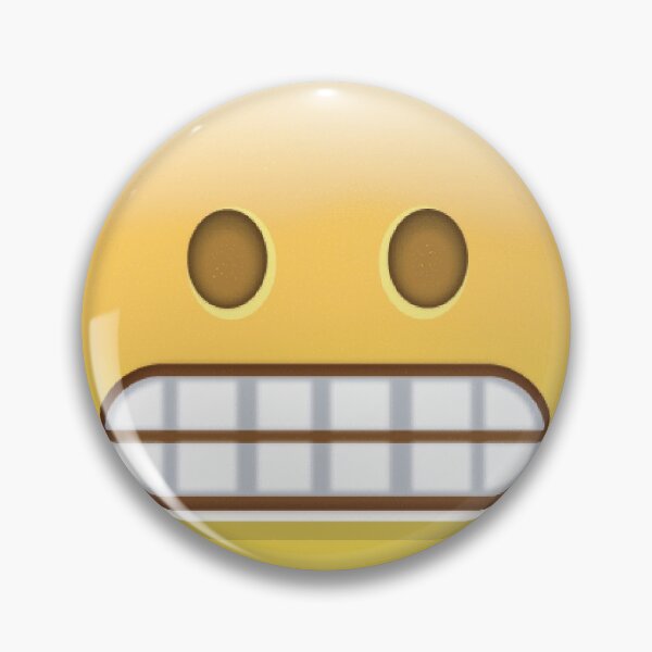 Item preview, grimacing emoji designed and sold by Rain R.