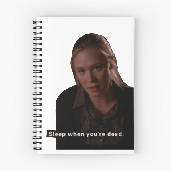 Item preview, Sleep When You're Dead - Paris Geller designed and sold by Avery Fray.