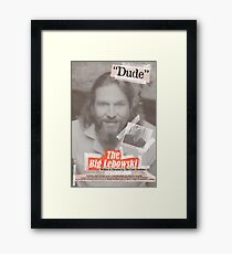 The Big Lebowski Tabloid Framed Print