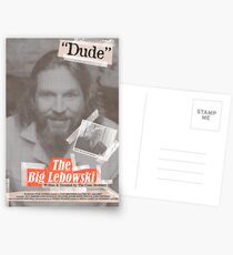 The Big Lebowski Tabloid Postcards