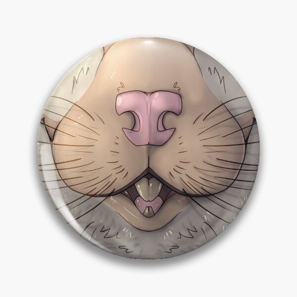 Item preview, Animal Mask - Rat - Cream Blaze White designed and sold by aviantheatrics.